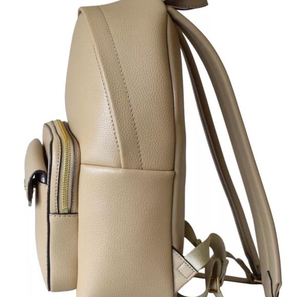 Michael Kors Maisie Medium Leather 2-in-1 Backpack in Cam main image 5